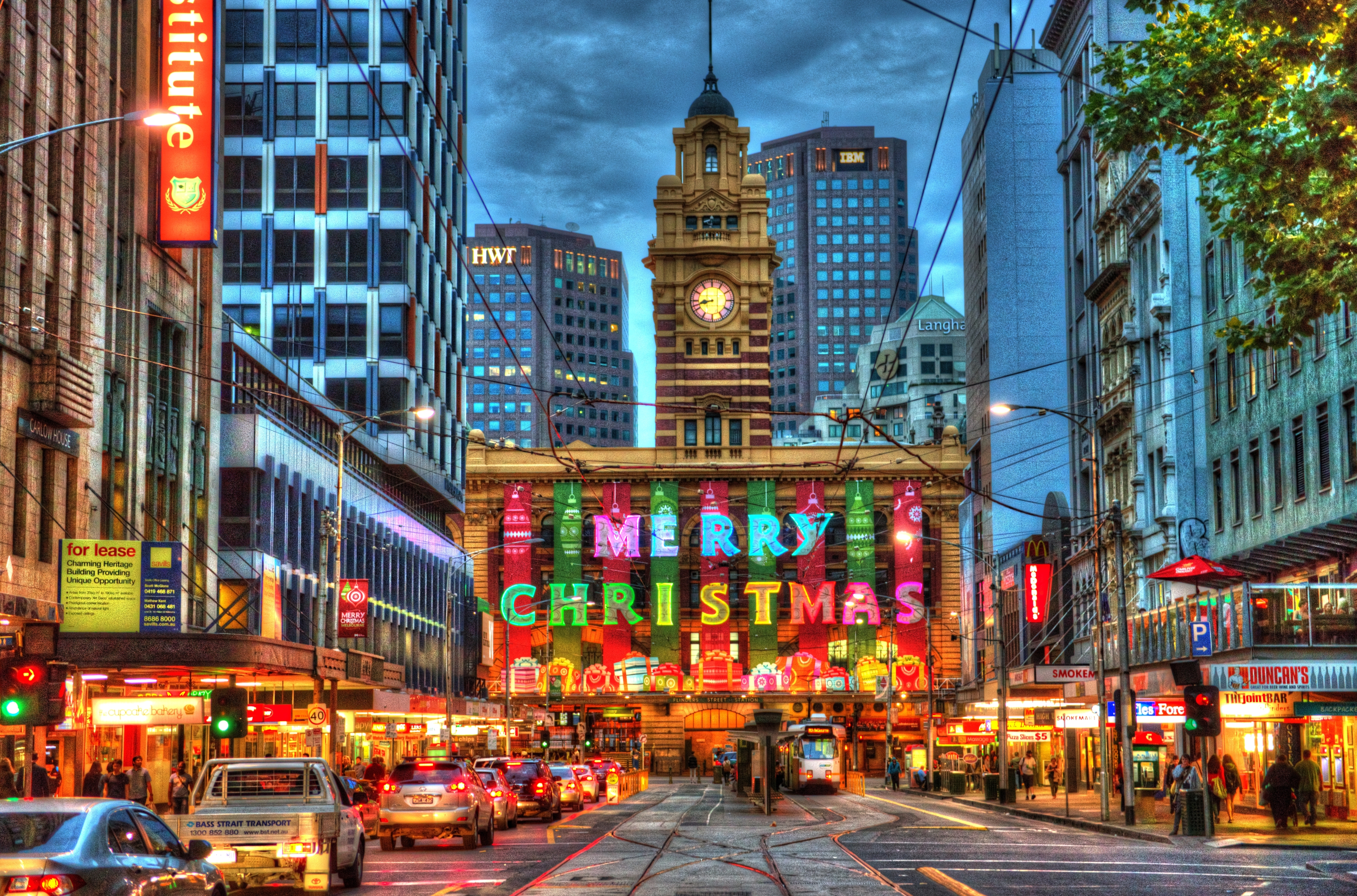 Merry Christmas From Melbourne, Australia